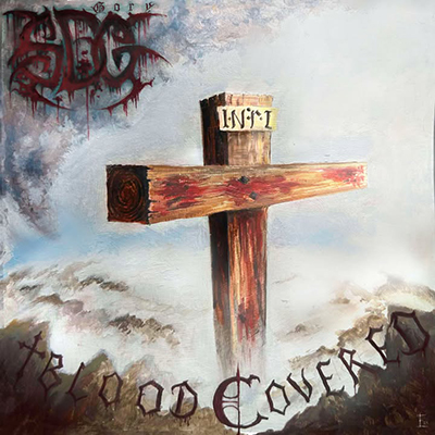 Gory SDG — Blood Covered okładka, chrześcijański melodic death metal z Austrii